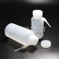One-piece Wash Bottle, Wide-mouth, LDPE Material 