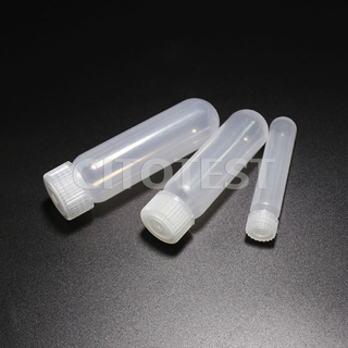 Centrifuge Tube with Natural Cap , Round Bottom, PP Material